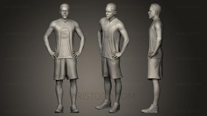 Statues of famous people (STKC_0108) 3D model for CNC machine